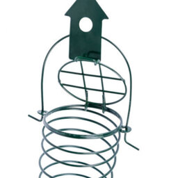 Homescapes Metal Hanging Bird Feeder With Bird Decoration, Bird House - thumbnail 3