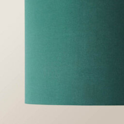 Valuelights Reni Forest Green Fabric Drum Ceiling Lamp Shade (D)45Cm - thumbnail 4