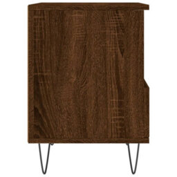 Berkfield Bedside Cabinets 2 Pcs Brown Oak 40X35X50 Cm Engineered Wood - thumbnail 8