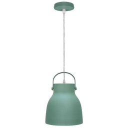 Long Life Lamps Company Modern Ceiling Pendant Light Green Shade M0150 - thumbnail 4