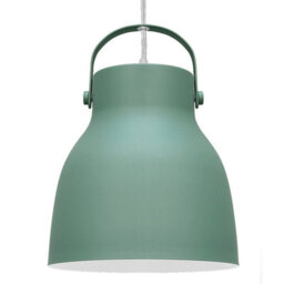 Long Life Lamps Company Modern Ceiling Pendant Light Green Shade M0150 - thumbnail 1