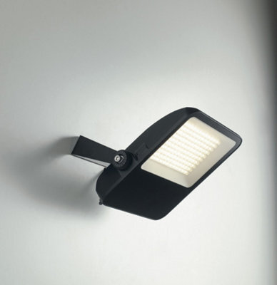 Luminosa Lighting Luminosa Taurus Outdoor Led Flood Light Black, Ip65 12000Lm 6500K 31.5X27.2X6Cm - image 1