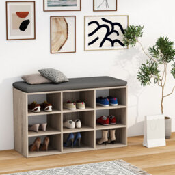 Vcm Shelf Shoe Cabinet Shoe Rack Hinsol Xs - thumbnail 4