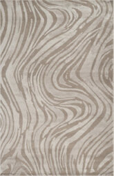 Hamilton Modern Metallic Sheen Area Rug - Marble Inspired Design Mocha 160Cm X 230Cm - thumbnail 2