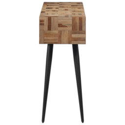 Berkfield Console Table 110X34X80 Cm Solid Reclaimed Teak - thumbnail 3
