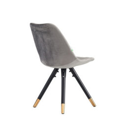 Life Interiors Sofia Dorchester Lux Dining Set, A Table And Chairs Set Of 4, Grey/dark Grey - thumbnail 6