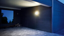 Steinel Ln 1 N Outdoor Wall Light Twilight Sensor Dusk To Dawn Impact Resistant Incl. House Numbers - thumbnail 4