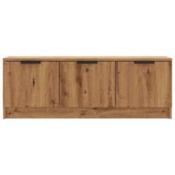 Berkfield Tv Cabinet Artisan Oak 102X35X36.5 Cm Engineered Wood - thumbnail 4