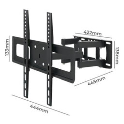 Levede Full Motion Tv Wall Bracket Swivel Tilt Mount For 26 To 65 Inch Tv - thumbnail 4
