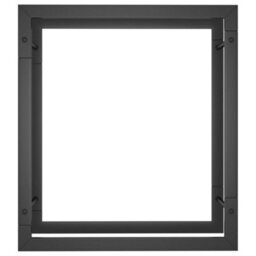 Walplus Firewood Rack Matt Black 50X28X56 Cm Steel - thumbnail 3