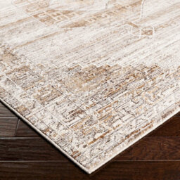 Livabliss Fifth Avenue-Vintage Off-White Brown Grey Traditional Boho Fringe Living Dining Bedroom Rug 152 X 225 Cm Easy Care, Non Shedding - thumbnail 6