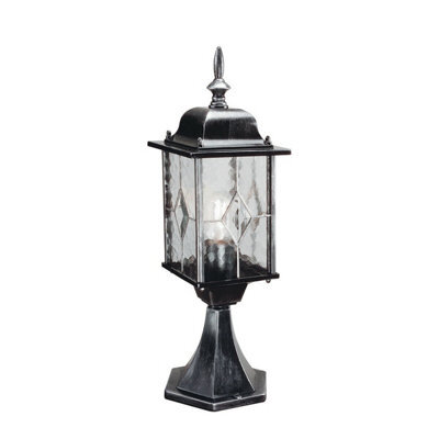 Stylish Ip43 Outdoor Led Pedestal Light - 1 Bulb E27 100W