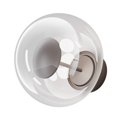 Luminosa Lighting Luminosa Velora Led Globe Wall Lights Brown 3000K Ip54 - image 1