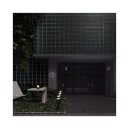 Luminosa Lighting Luminosa Velora Led Globe Wall Lights Brown 3000K Ip54 - thumbnail 2