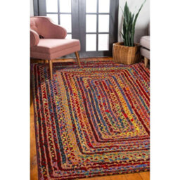 Melrose Tropical Multicoloured Border Design Indoor/outdoor Area Rug 160/230Cm - thumbnail 4