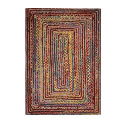 Melrose Tropical Multicoloured Border Design Indoor/outdoor Area Rug 160/230Cm - thumbnail 5
