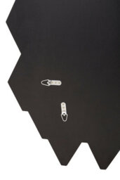 Orsina Reva Wall Mirror, Clear, Grey, Glass, Wood - thumbnail 4
