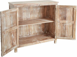 Loft24 Prem Decorative Cabinet Made Of Mango Wood With Two Doors - thumbnail 3