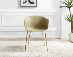 Furniturebox Uk Beaumont Cream Fabric Swivel Office Chair - thumbnail 5