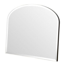 Yearn Minimal Bevelled Mantle Mirror Black 91(W) X 69Cm(H) - thumbnail 3