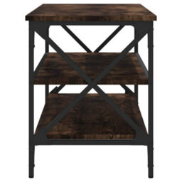 Berkfield Tv Cabinet Smoked Oak 100X40X50 Cm Engineered Wood - thumbnail 6