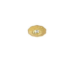 Ideal Lux Polka 1 Light Recessed Spotlight Brass, Gu10 - thumbnail 1