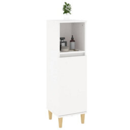 Vidaxl Bathroom Cabinet White 30X30X100 Cm Engineered Wood - thumbnail 5