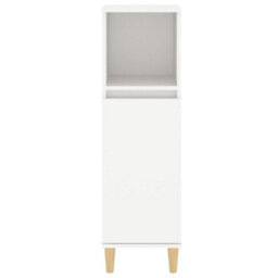 Vidaxl Bathroom Cabinet White 30X30X100 Cm Engineered Wood - thumbnail 7