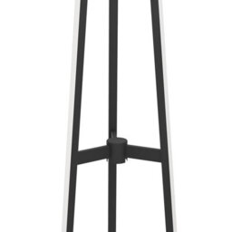 Eglo Mongolana Led Floor Lamp, Black Standing Light, 4300 Lumen Warm White, 151Cm - thumbnail 4