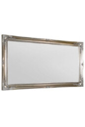 Mirroroutlet Hamilton Vintage Silver Antique Design Large Wall Mirror 137 X 76Cm - thumbnail 3
