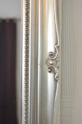 Mirroroutlet Hamilton Vintage Silver Antique Design Large Wall Mirror 137 X 76Cm - thumbnail 5