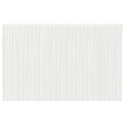 Berkfield Modern Curtains With Curtains White 750 X 280 Cm Polyester - image 1