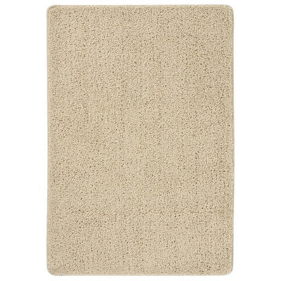 Walplus Shaggy Rug Cream 120X170 Cm Anti Slip - image 1