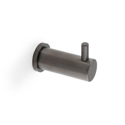 25mm Dark Bronze Plain Coat Hook