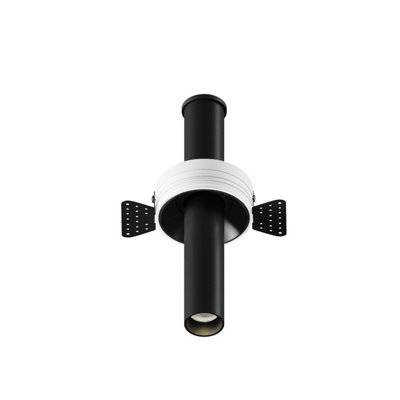 Luminosa Lighting Luminosa Focus T 20Cm Trimless Recessed Downlight Black 3000K 460Lm - image 1