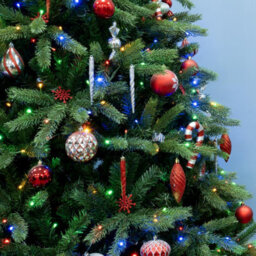 Christmas Tree World The 8Ft/240Cm Ultra Devonshire Fir Pre-Lit With Warm White/multicoloured Colour Change Leds - thumbnail 8