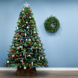 Christmas Tree World The 8Ft/240Cm Ultra Devonshire Fir Pre-Lit With Warm White/multicoloured Colour Change Leds - thumbnail 2