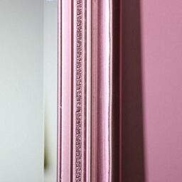 Melody Maison Tall Ornate Rose Gold Pink Mirror - 47Cm X 142Cm - thumbnail 3