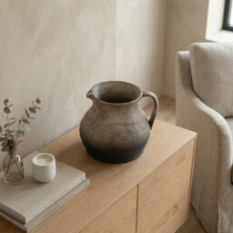 Garden Greatness Relica Oti Terracotta Jug Vase - thumbnail 2
