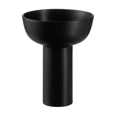Blomus Miyabi Ceramic Vase L - Black - image 1