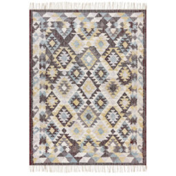 Beliani Rug Fener Multicolour 160 X 230 Cm Jute - thumbnail 4