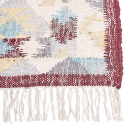 Beliani Rug Fener Multicolour 160 X 230 Cm Jute - thumbnail 1