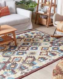 Beliani Rug Fener Multicolour 160 X 230 Cm Jute - thumbnail 2