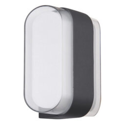 Luminosa Lighting Luminosa Plixon Outdoor Modern Wall Lamp Anthracite Matt Ip54 Left Right Led 3000K - thumbnail 2