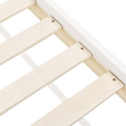 Beliani Kids Bed House Pine Wood Tosse 90 X 200 Cm (Eu Single) White - thumbnail 6