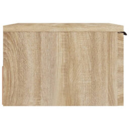 Vidaxl Wall-Mounted Bedside Cabinet Sonoma Oak 34X30X20 Cm - thumbnail 4