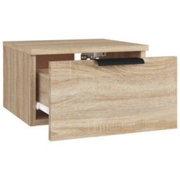 Vidaxl Wall-Mounted Bedside Cabinet Sonoma Oak 34X30X20 Cm - thumbnail 5