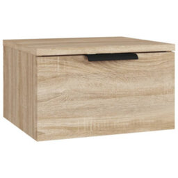 Vidaxl Wall-Mounted Bedside Cabinet Sonoma Oak 34X30X20 Cm - thumbnail 2