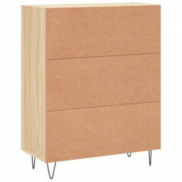Berkfield Sideboard Sonoma Oak 69.5X34X90 Cm Engineered Wood - thumbnail 8