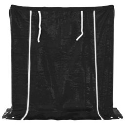 Walplus Vidaxl Firewood Rack With Rain Cover 100.5X40.5X110.5 Cm Galvanised Steel - thumbnail 4
